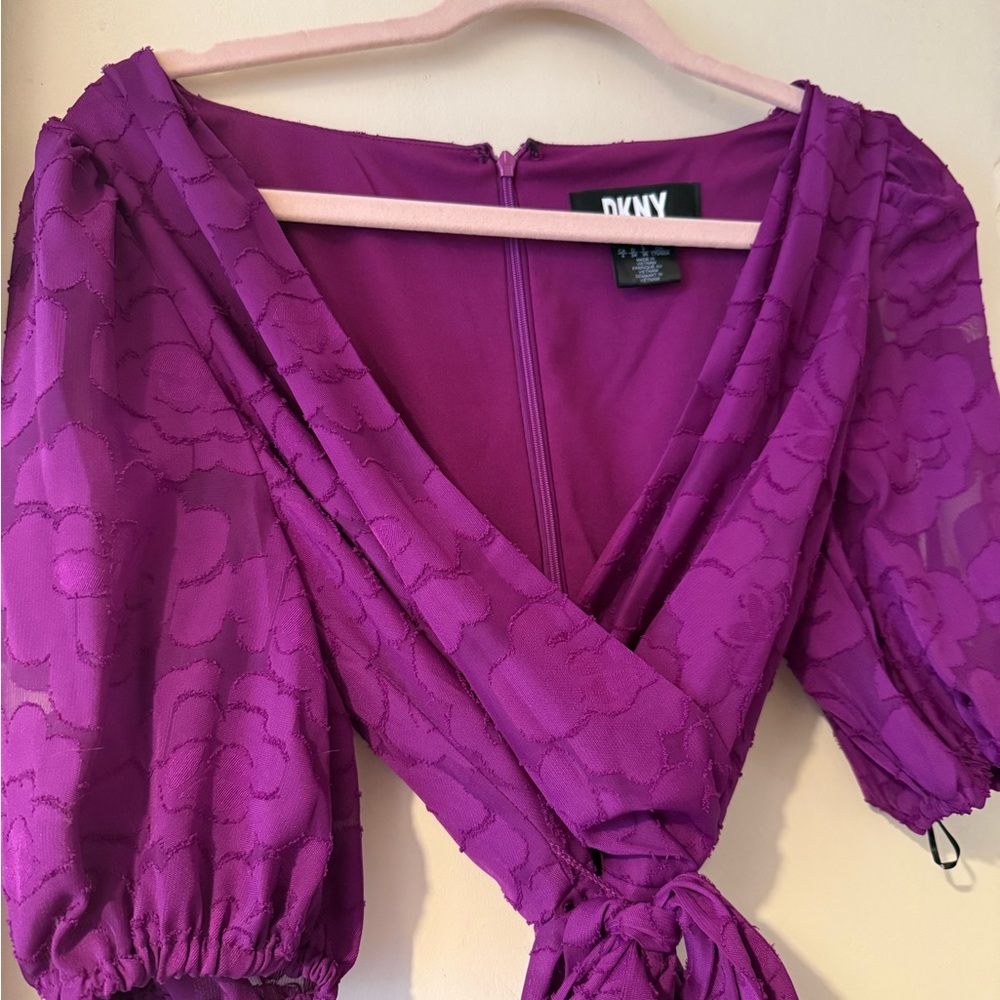 DKNY Women's Vibrant Purple Dress!
